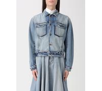 MAISON MARGIELA Jacket Woman color Blue - Size: 40 - female