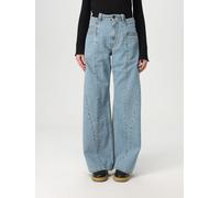 MAISON MARGIELA Jeans Woman color Blue - Size: 38 - female