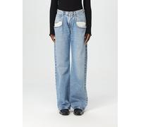 MAISON MARGIELA Jeans Woman color Blue - Size: 40 - female