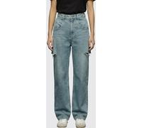 MAISON MARGIELA Jeans Woman color Denim - Size: 38 - female