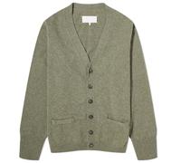 Maison Margiela Men's Cashmere Cardigan Moss