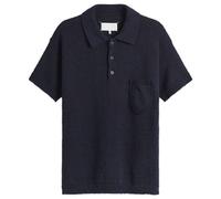 Maison Margiela Men's Knitted Polo Shirt Blu/Black