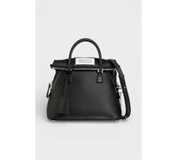 Maison Margiela Mini 5AC Grained Leather Top Handle Bag Black - One Size