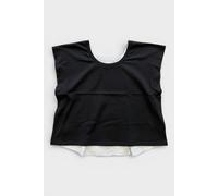 Maison Margiela MM6 Sleeveless Cotton Pullover Stripes Shirt Black - S