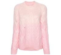 Maison Margiela ombré cable-knit jumper - Pink XS