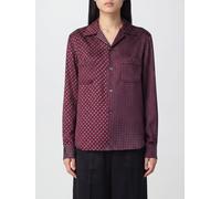 MAISON MARGIELA Paisley Patchwork Print Satin Pajama-Style Shirt - Size: 48 - female