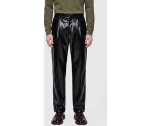MAISON MARGIELA Pressed and Foiled Virgin Wool Trousers - Size: 48 - male