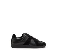 Maison Margiela Replica Panelled Leather Sneakers - Black Black - 42 (IT42 / UK8)