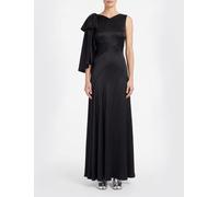 MAISON MARGIELA Satin Dress with Bow - Size: 40 - female