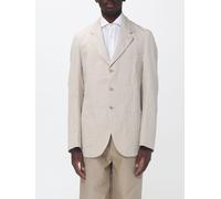 MAISON MARGIELA Single Breasted Silk Blend Blazer - Size: 50 - male