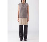 MAISON MARGIELA Sleeveless Crewneck Knit Vest in Pure Virgin Wool - Size: XS - female