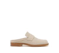 Maison Margiela Tabi City Loafer linen mules - Neutrals 38