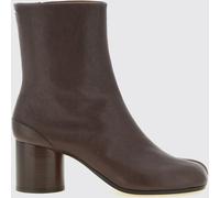 MAISON MARGIELA Tabi Lambskin Ankle Boots with Cylindrical Heel - Size: 37½ - female