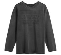 Maison Margiela Women's Faded Logo Sweater Black
