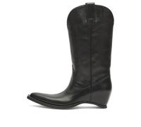 Maison Margiela Women's Heel-less Western High Boots Black