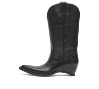 Maison Margiela Women's Heel-less Western High Boots Black