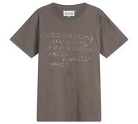 Maison Margiela Women's Margiela Number T-Shirt Brown Small
