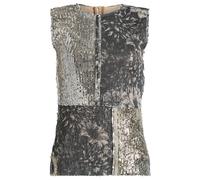 Maison Margiela Women's Patchwork Sequin Top Multi Small
