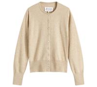 Maison Margiela Women's Shrunken Knit Cardigan Walnut