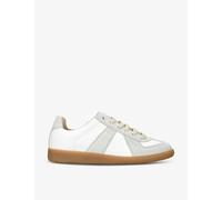Maison Margiela Womens White Replica Leather Low-top Trainers Eur 40 / 7 Uk Women