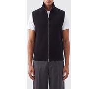 MAISON MARGIELA Wool and Cotton Knitted Waistcoat with a Turtleneck and Zip - Size: L - male