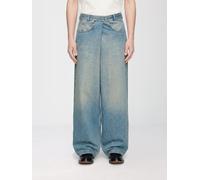 MAISON MARGIELA Wrap Wide-Leg Cotton Denim Jeans - Size: 32 - male