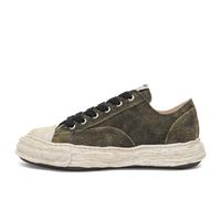 Maison MIHARA YASUHIRO Men's Peterson 23 Vintage Suede Low-Top Black
