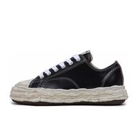 Maison MIHARA YASUHIRO Peterson23 OG Sole Cracking Leather Low 'Black' A12FW708-BLACK 10
