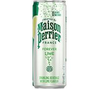 Maison Perrier Forever Lime Flavoured Sparkling Water 24 Cans of 330 ml