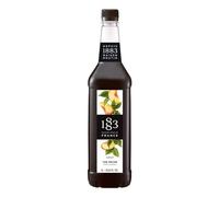 Maison Routin 1883 Iced Tea Peach Syrup, Pet Bottle 1000 Milliliter