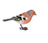 MAISONICA Chaffinch Bird Lifelike Ornament Statue Garden Outdoor Indoor H7.5cm