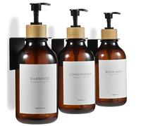 MaisoNovo Shampoo and Conditioner Dispenser - Shower Dispenser Wall Mounted