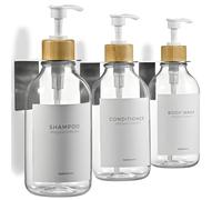 MaisoNovo Shampoo and Conditioner Dispenser - Shower Dispenser Wall Mounted