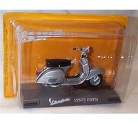 MAIST0 019 125TS 1975 Silver Grey vespa Vehicle 1.18 scale diecast model