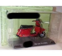 MAIST0 035 PX 125 T5 1985 Red vespa Vehicle 1.18 scale diecast model