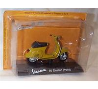MAIST0 048 50 Elrstart 1969 Yellow vespa Vehicle 1.18 scale diecast model