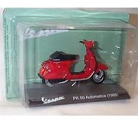 MAIST0 057 PK 50 Automatica 1985 Red vespa Vehicle 1.18 scale diecast model