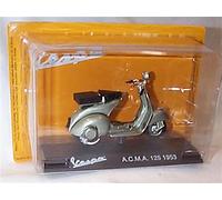 MAIST0 062 A C M A 125 1953 silver grey vespa Vehicle 1.18 scale diecast model