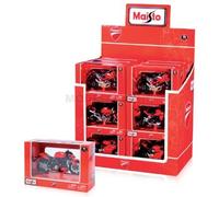MAISTO 00148 1/18 Collection Moto Ducati, 1 Moto Model Casual, Box Casual