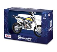 Maisto HUSQVARNA FE501 Motorbike - 1:12 Scale - Incredibly Detailed Die-Cast Replica Collectible Motorcycle Model, Yellow