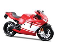 Maisto 31036w Aprilia RSV 1000 White Motorcycle 1-12 Diecast Model