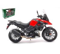 Maisto SUZUKI V STROM Motorbike - 1:12 Scale - Incredibly Detailed Die-Cast Replica Collectible Motorcycle Model