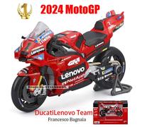 Maisto 1:18 2024 Ducati Lenovo Team #1 Bagnaia Champion driver Moto GP Racing casting alloy motorcycle Model collection gift toy No43 Jack Miller