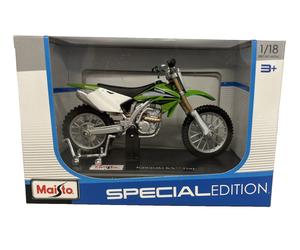 Maisto 1/18 Kawasaki KX 250F Special Edition Motorcycle New in Box