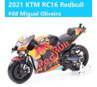 Maisto 1/18 KTM RC16 Redbull Factory Racing #27 9 33 88 43 Motorcycle Model