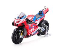 Maisto - 1/18 Moto GP Racing - Ducati Pramac #5 Johann Zarco - New FA 2022 - Miniature Motorcycle for Children - Scale Reproduction