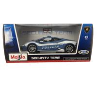 Maisto 1:24 Lamborghini Polizia Huracan Diecast Model Brand New
