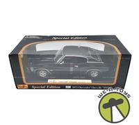 Maisto 1971 Chevrolet Chevelle SS454 Black Die Cast Vehicle 1:18 Scale NEW