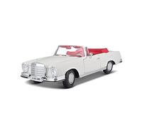 Maisto 31811 Model Car Mercedes 280SE Cabrio 1967 Scale 1:18 Assorted Colours
