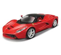 Maisto 39129 1:24 Scale Building Kit LaFerrari Model Car (Red/Black)